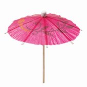 pink cocktail umbrella