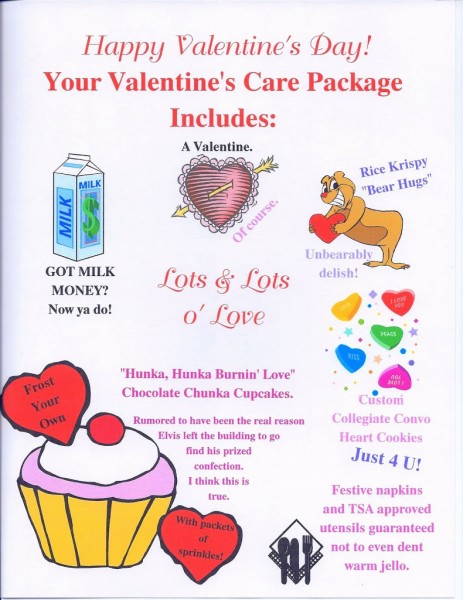 Collegiate Valentine Care Package