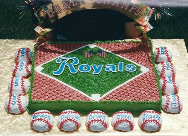 kansas city royals cake