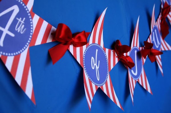 4th of july printables