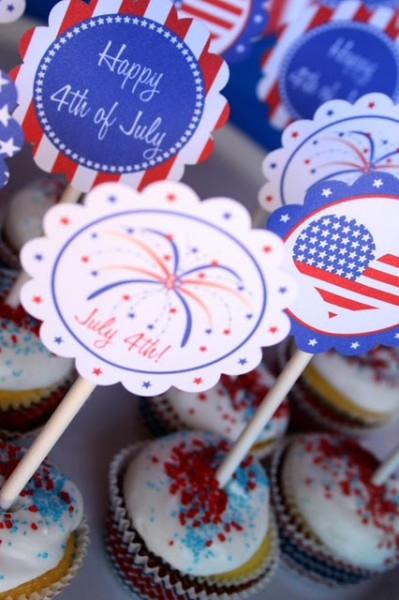 4th of july printables