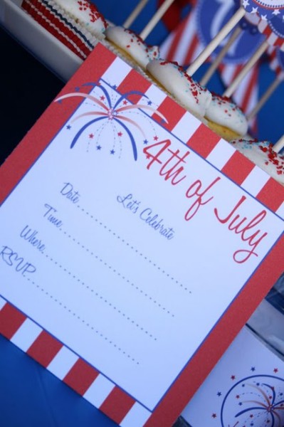 4th of july printables