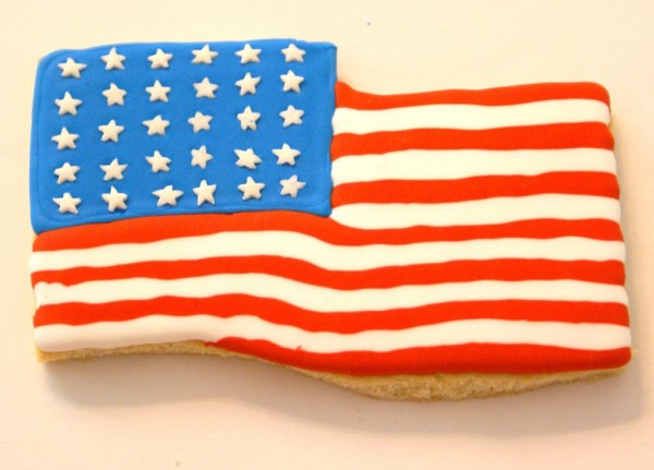 american flag cookies