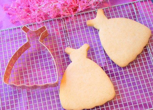 debutante ballgown dress cookies