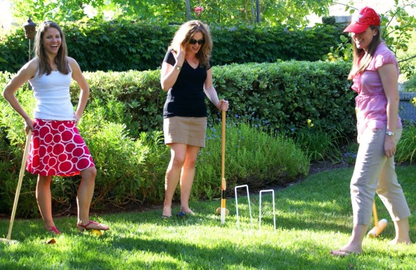 backyard croquet       