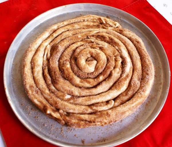 The Best Giant Make-Ahead Cinnamon Roll Ever