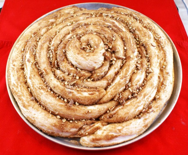 The Best Giant Make-Ahead Cinnamon Roll Ever