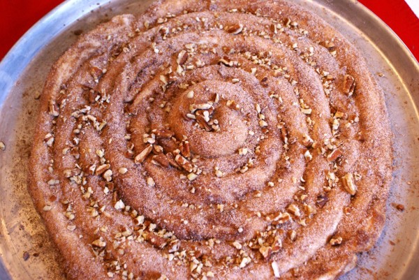 The Best Giant Make-Ahead Cinnamon Roll Ever