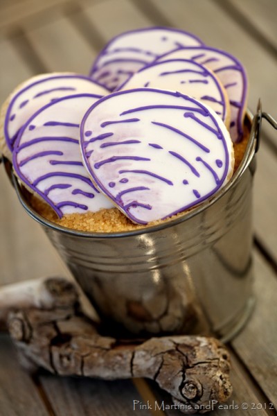 Decorated Clam Cookies