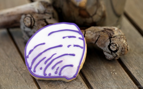 Decorated Clam Cookies