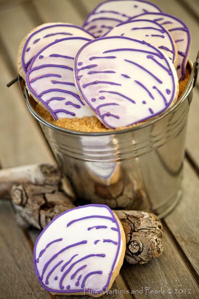 Decorated Clam Cookies