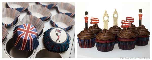 Olympic Gold Medal Cupcakes