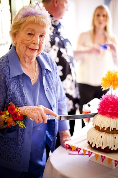 Cutting The Birthday Cake