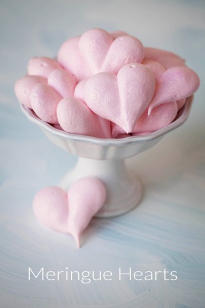 meringue hearts cookies