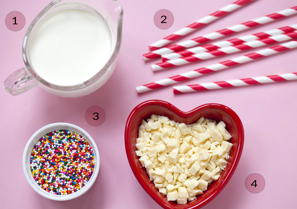 Meringue Cookie Heart Pops