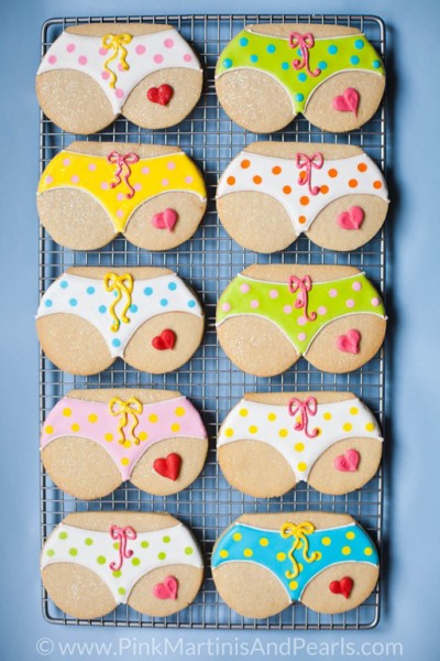 Bikini Tushie Cookies 