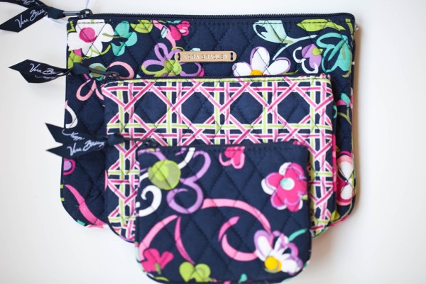 Vera Bradley Give-Away Cosmetic Trio