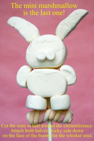 marshmallow bunny pops