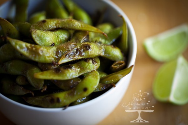 edamame with ponzu