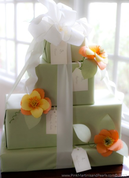 Bridal shower gift wrap ideas