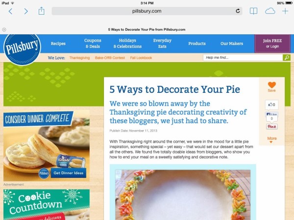 Pillsbury screen capture