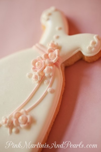 Bridal Shower Wedding Dress Cookie-5922