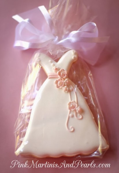 Bridal Shower Wedding Dress Cookie-5949