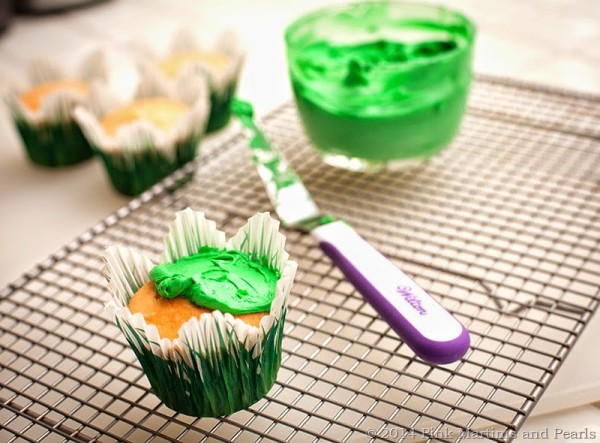 Father's Day Golf Cupcakes