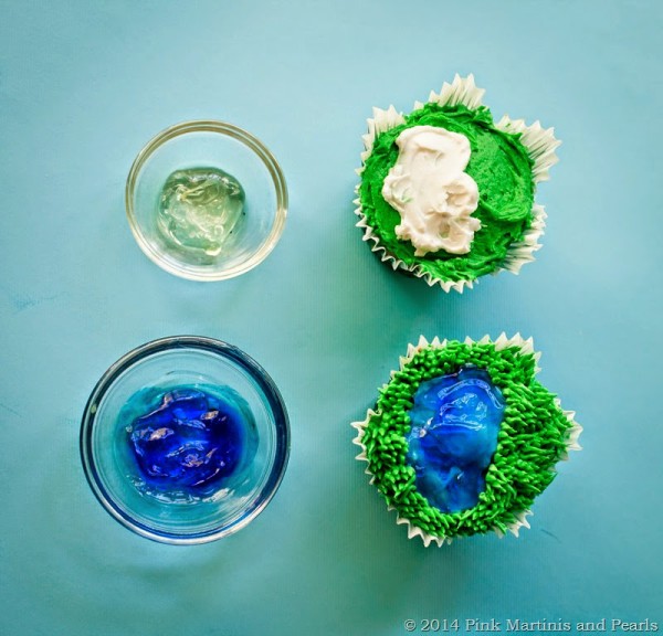 Father's Day Golf Cupcakes