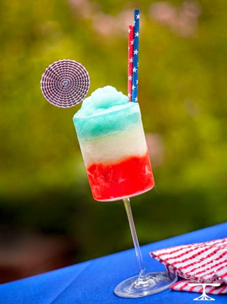 Red, White, Blue Daiquiris