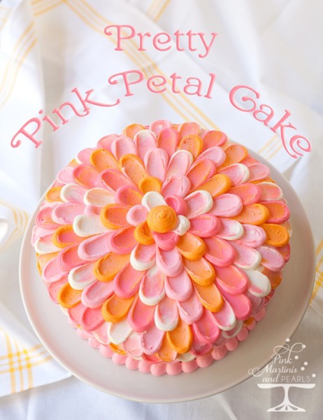 Pretty Pink Petal Cake Wilton