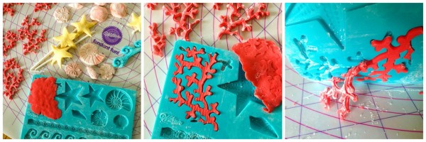 Wilton Sea Life Fondant Mold Coral