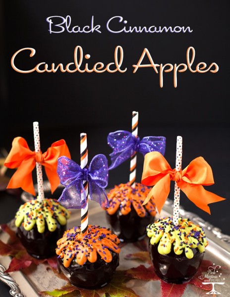 Wilton black cinnamon candies apples