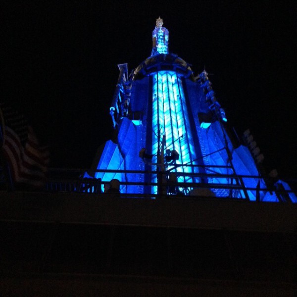 top of empire state building