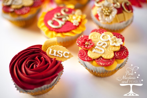 USC Cupcakes Rose Bowl