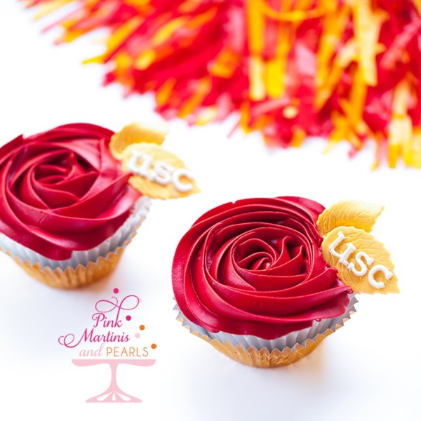 USC Cupcakes Rose Bowl