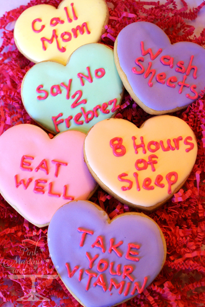 Collegiate Valentine Care Package Conversation Hearts