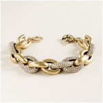 J. Crew Pave Linked Bracelet