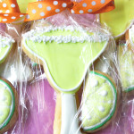 decorated margarita cookies