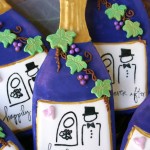 vineyard wedding cookie favors