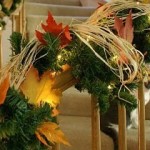 Combining Holiday Decorations On Your Stairs Saves Time, Energy and Calories