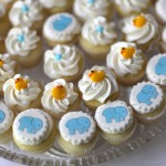 Baby Shower Mini Cupcakes