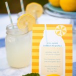 Lemonade Love DIY at Tiny Prints