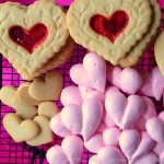 Valentine heart cookies West Elm valentine cookie decorating workshop