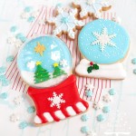 Shaking It Up With Snow Globe Decorated Sugar Cookies