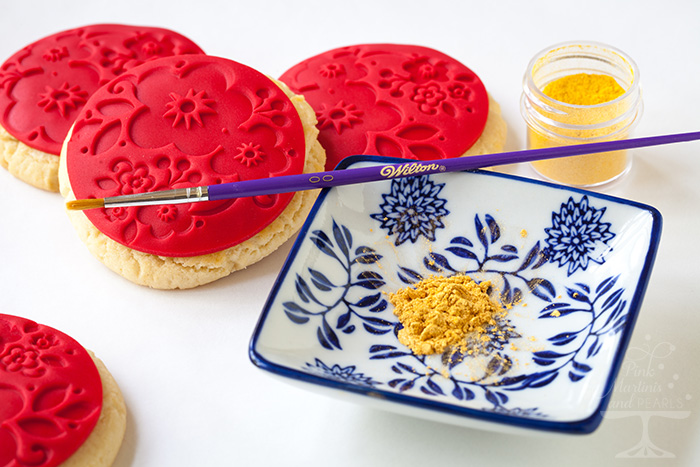 chinese new year cookies decoration