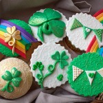 St. Patrick’s Day Cupcakes with Fondant Decorations