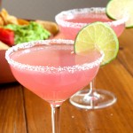 Pink Prickly Pear Margaritas