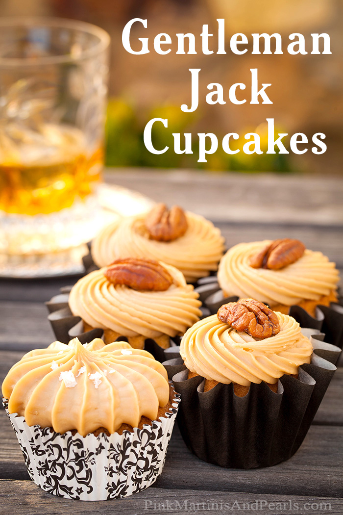 Gentleman Jack Cupcakes